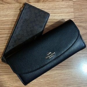 Large coach envelope wallet